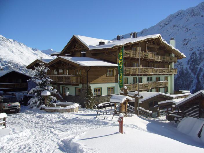 Hotel Silbertal - Almhuetten Sölden Rum bild