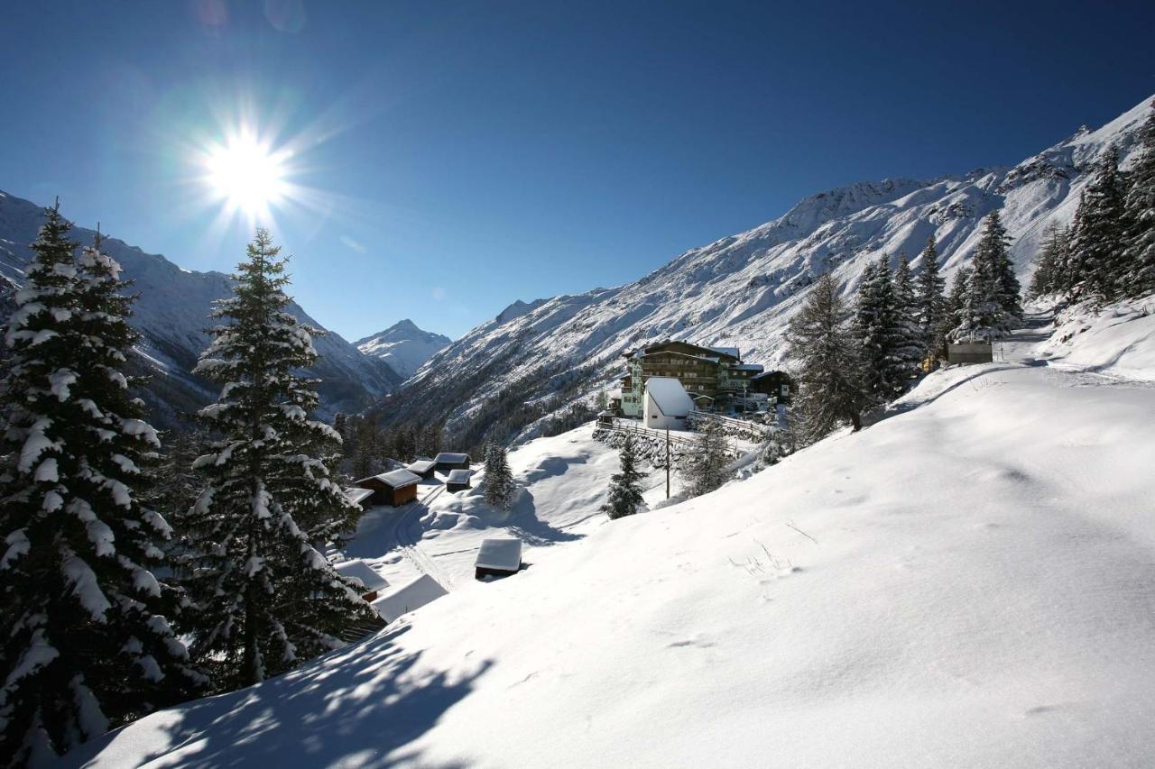Hotel Silbertal - Almhuetten Sölden Exteriör bild